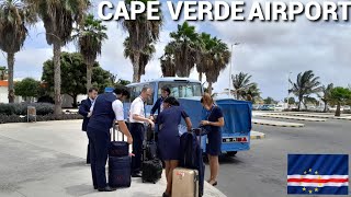 SAL ISLAND 🏝 🛫 CAPE VERDEMost beautiful Airport in Africa 🌍northatlanticocean verde africa sal [upl. by Plato]