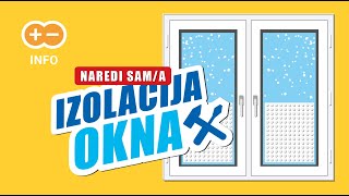 Naredi sama Izolacija okna [upl. by Annez]