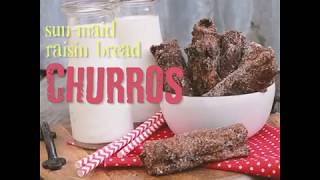 Chocolate Raisin Churros—short version [upl. by Sollie]