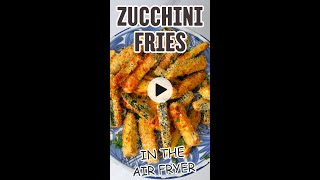 Make quick and delicious air fryer zucchini fries Season as you like them [upl. by Macintyre708]