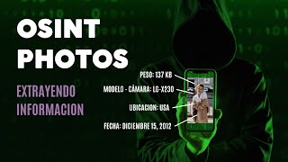 Extrae los Metadatos de una Fotografía metadata osint ciberseguridad hacking [upl. by Retsevel]