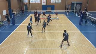 VBA Season 4 Nekoma vs Serving Slay Set 1 [upl. by Eikin]