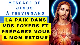 ✨ La paix dans vos foyers et préparezvous à mon retour ✨ Message de JÉSUS à Gisella Cardia [upl. by Akfir]