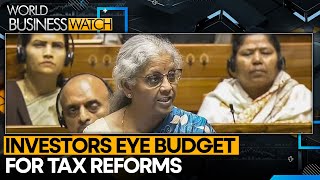 India Capital gains tax in focus in budget  World Business Watch [upl. by Aihtyc902]