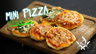 ✅ Mini Pizza I Vegan I Wie Piccolinis ✅ I Idee für Kindergeburtstag MrFoodmaniac [upl. by Friend]