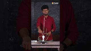 கண்ணாடி Current⚡️ அ கடத்துமா  Chitti in the School06 Heat vs Electricity Chitti Science [upl. by Brockwell]