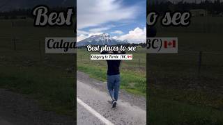 Best Places to See Calgary to Fernie BC🇨🇦 alberta travelshorts viralvideo canada [upl. by Amehsat91]