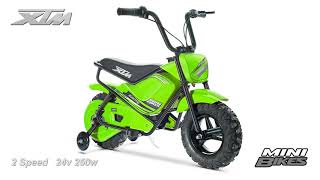 First Look At The New Kids Xtreme XTM MINIBIKE 24V 250W Monkey Bike [upl. by Gertie526]