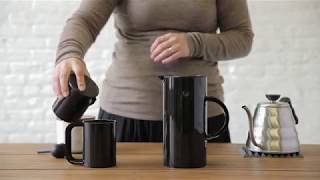 Using the Stelton French Press [upl. by Marvin391]