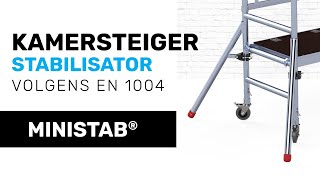 Ministab stabilisator voor kamersteigers van Euroscaffold [upl. by Alessig]