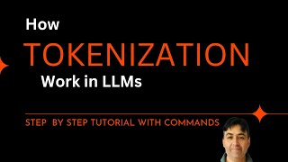 How Tokenization Work in LLM  Complete Tutorial [upl. by Comptom]