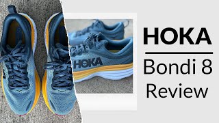 Hoka Bondi 8 Maximum Cushion Running Shoe Review [upl. by Alahc268]