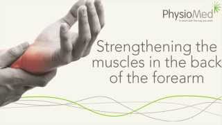 Physio Med  Wrist Stretching and Strengthening Exercises Occupational Physiotherapy [upl. by Eemiaj]