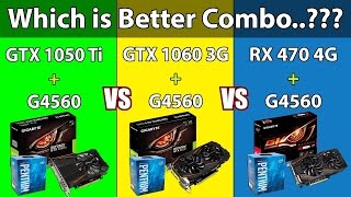 RX 470 vs GTX 1060 3G vs GTX 1050 Ti  Pentium G4560  19 New Games Benchmark [upl. by Aivizt]