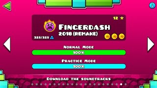 FINGERDASH 2018 Remake  Geometry Dash  Fingerdash 2018  KubSooNek Fingerdash Remake [upl. by Ttsepmet298]