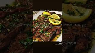 Best Steak Marinade In Existence yum 🤤 shorts steak recipe [upl. by Assirec]