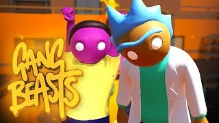 Towngameplay Y Bersgamer En Rick Y Morty Battles  Gb [upl. by Rochella]