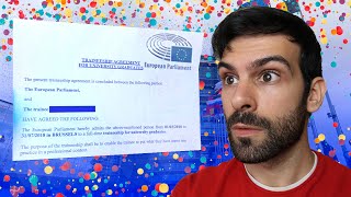 Mi EXPERIENCIA en el PARLAMENTO Europeo prácticas remuneradas [upl. by Gnirol]