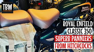 Royal Enfield Classic 350 Panniers  Unboxing and Fitting [upl. by Eima]