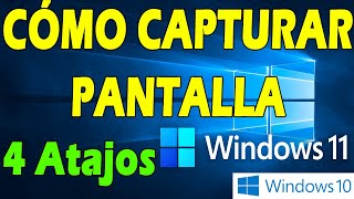 COMO HACER CAPTURA DE PANTALLA EN WINDOWS 11 y 10 🚀 Capturar Pantalla de mi PC ✔ 4 ATAJOS [upl. by Julissa]