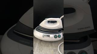 Black amp Decker steam generator iron shorts shortvideo viralvideo [upl. by Sierra]