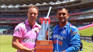 India vs South Africa 1st odi 2013 Highlights  de Villiers destroy the Indian team [upl. by Pfister]