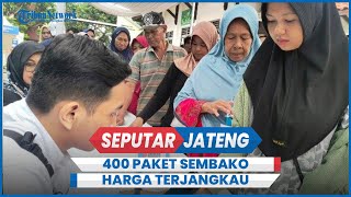 400 Paket Sembako Tersedia Dalam Gerakan Pangan Murah di Tegal Harga Terjangkau [upl. by Aluin109]