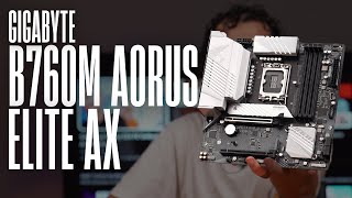 Gigabyte B760M AORUS Elite AX İncelemesi  Üst Seviye MicroATX Sistemler İçin [upl. by Odlanyer641]