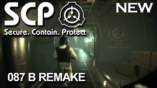 NEW SCP087 B REMAKE  Indie Horror Game  Full Game  NO COMMENTARY [upl. by Anyl]