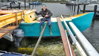 My OceanGoing Catamaran Gets Powered  Wildling Sailing [upl. by Jobey627]