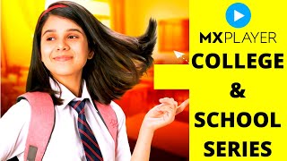 Top 5 New Indian Web Series on MX Player  High School Drama or love [upl. by Beaulieu]