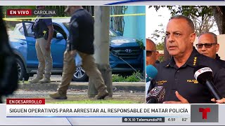 Policía dice que investigación de asesinato de agente está adelantada [upl. by Melamed]