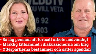 Ring Swebbtv Live 364 med Katerina Janouch och Lennart Matikainen [upl. by Eiramanig]