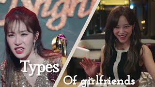 Types of girlfriends in kdramas [upl. by Demodena]