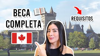 BECA para ESTUDIAR en Toronto CANADÁ 2022 Te explico todo [upl. by Ecirtra]