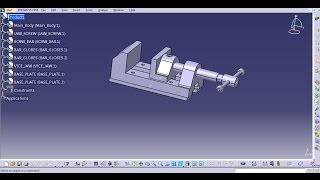 ASSEMBLY INTRODUCTION TYPES CATIA V5 [upl. by Flavian181]