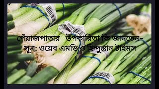 পেঁয়াজপাতার উপকারিতা কি জানতেনসূত্র ওয়েব এমডি ও হিন্দুস্তান টাইমস [upl. by Gusella727]