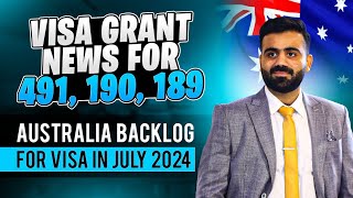 Visa Grant News for 491 190 189 amp Backlog  Australian lmmigration News 2025 [upl. by Rucker485]