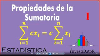 Sumatoria de una variable por una constante [upl. by Huxham]