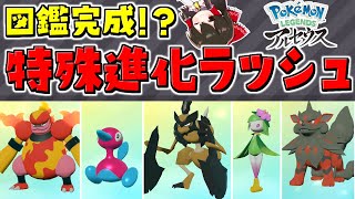 【レジェンズアルセウス 】特殊進化させまくって遂に図鑑完成！？【ゆっくり実況Pokémon LEGENDS アルセウス】 [upl. by Jorrie]