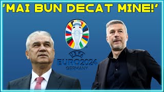 Anghel Iordănescu după calificarea la EURO 2024 ”Actualul selecționer este mai bun decât fostul” [upl. by Iel]