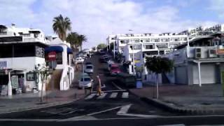 Lanzarote Puerto Del Carmen  Cardiac Hill [upl. by Dewain]