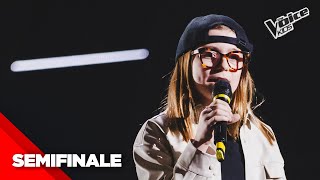 Scopriamo “Le Cose Che Abbiamo In Comune” di NeffaampAlfa con Benedetta  The Voice Kids 3 Semifinale [upl. by Eniretak]