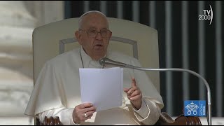 Papa Francesco Udienza Generale del 25 settembre 2024 [upl. by Suelo897]