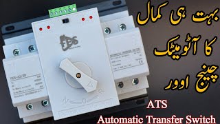 ATS Switch  Review amp wiring of Automatic Transfer Switch ATSChangover Switch Connections [upl. by Ahsikit787]