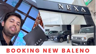 Booking New Nexa Baleno Sigma Car Part 1 [upl. by Charity715]