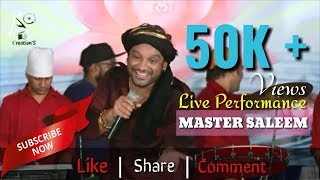 MASTER SALEEM  Live Performance 2018  Tu Badli Sau Baar amp Peerh [upl. by Aicram]