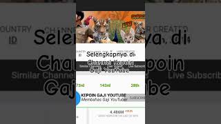 WOW😱🤑 Update Gaji YouTube Alshad Ahmad Terbaru tranding gajiyoutuberpemulaterbaru alshadahmad [upl. by Maggi]