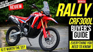 New Honda CRF300L Rally Review Specs amp Features  More The Best Adventure Motorcycle for 6k [upl. by Aicatsanna356]