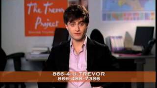 Daniel Radcliffe PSA for The Trevor Project [upl. by Anyl192]